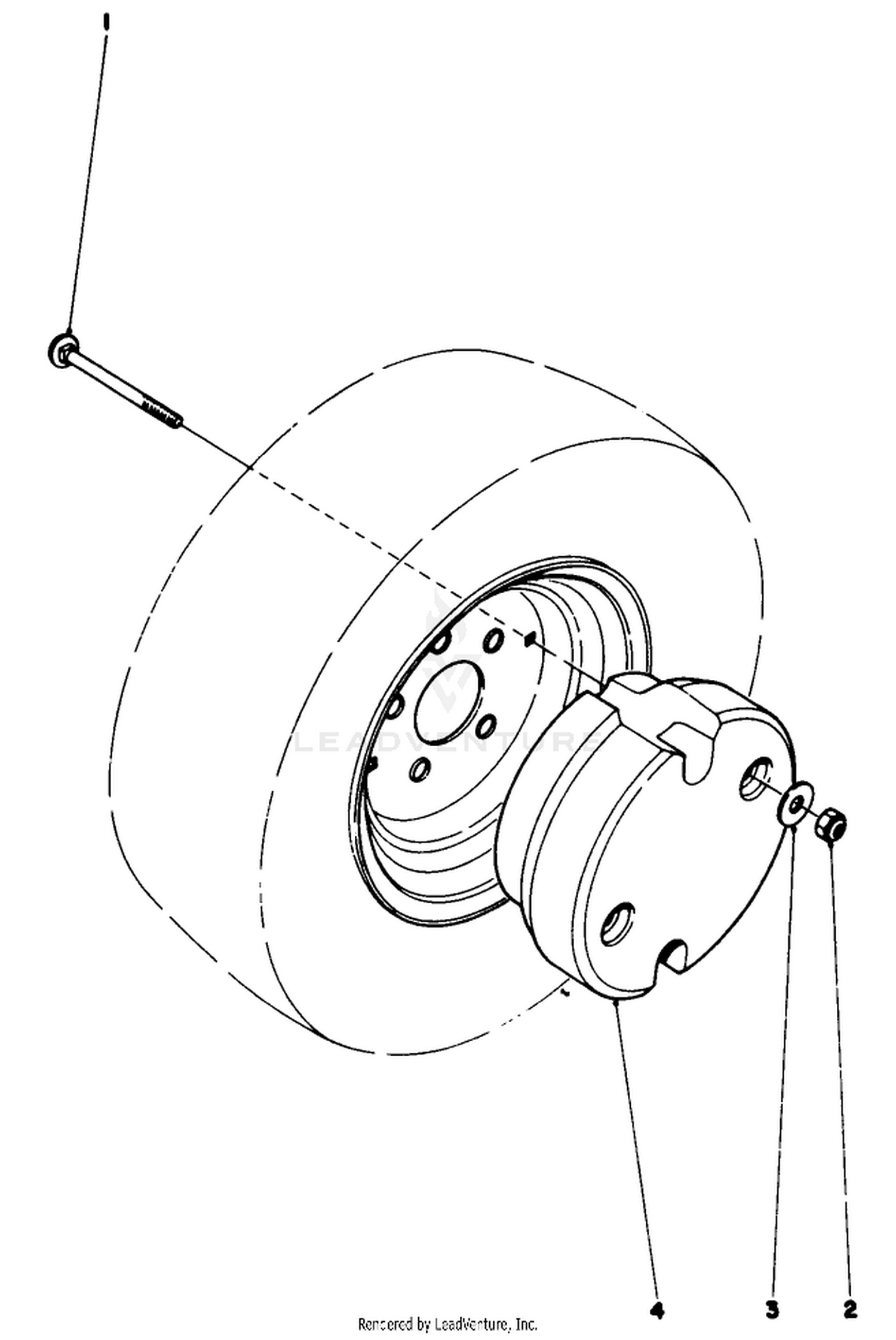 Wheel Weight Kit No. 30762 (optional)
