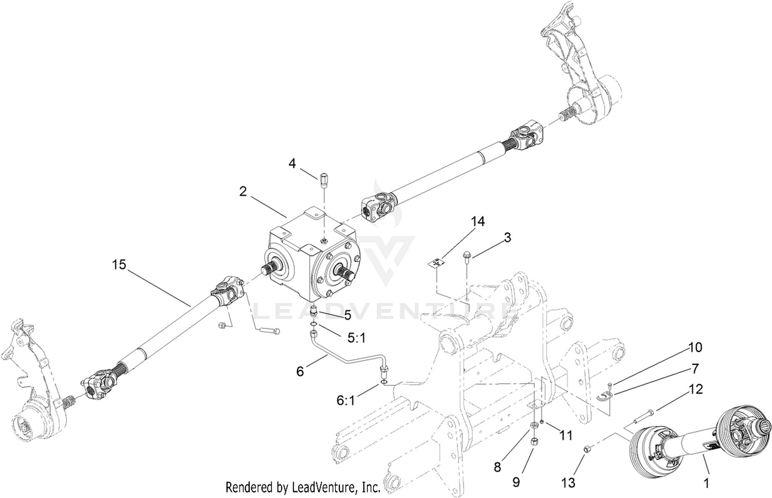 Gearbox and Driveline Assembly