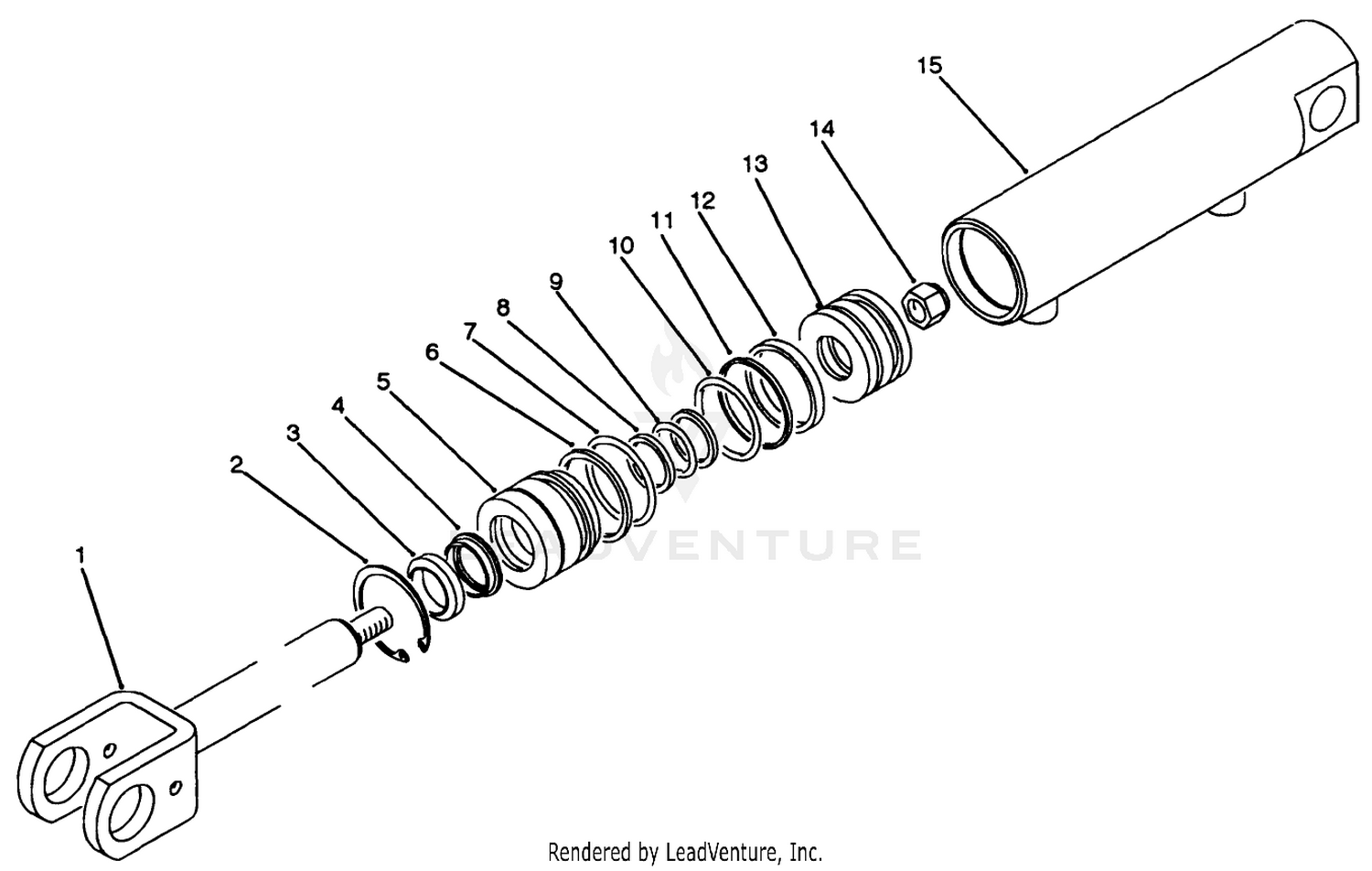 Hydraulic Cylinder No. 86-5580