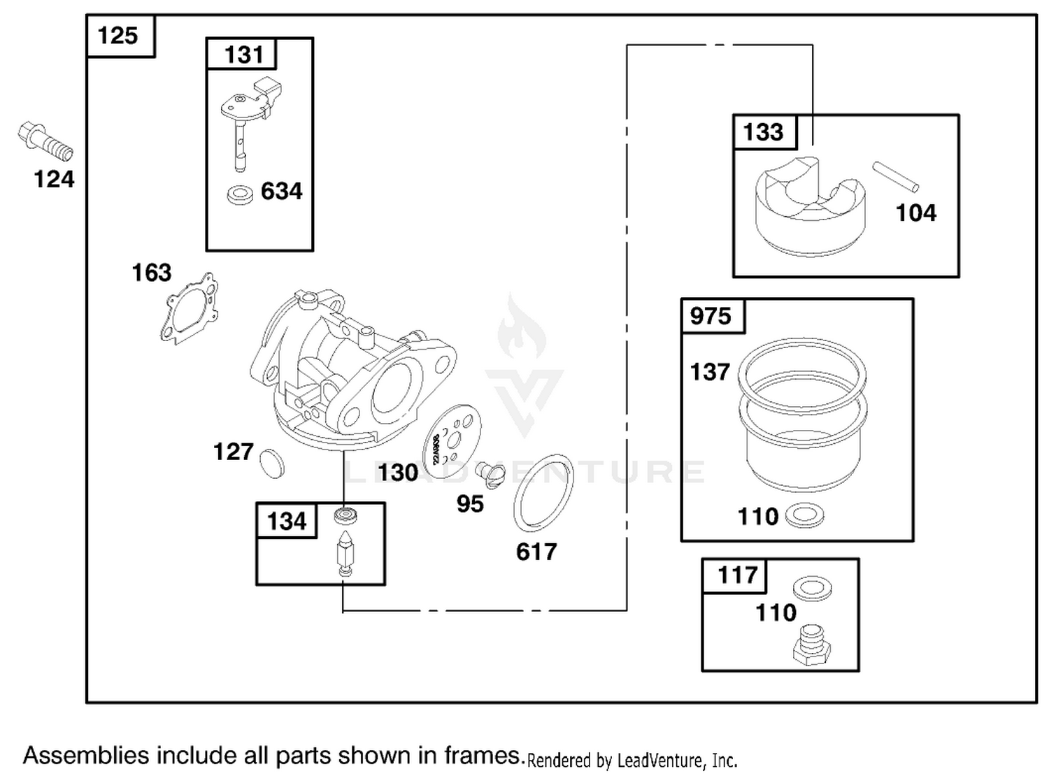 Engine Briggs  Stratton Model 12h802-1758-E1 3