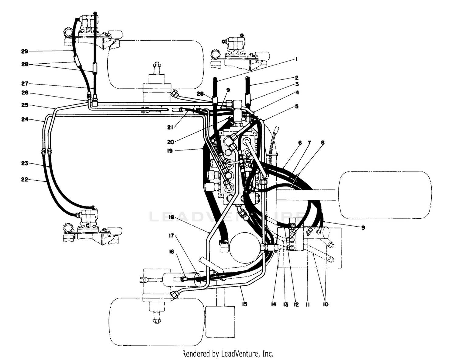 Hydraulic Systems Diagram
