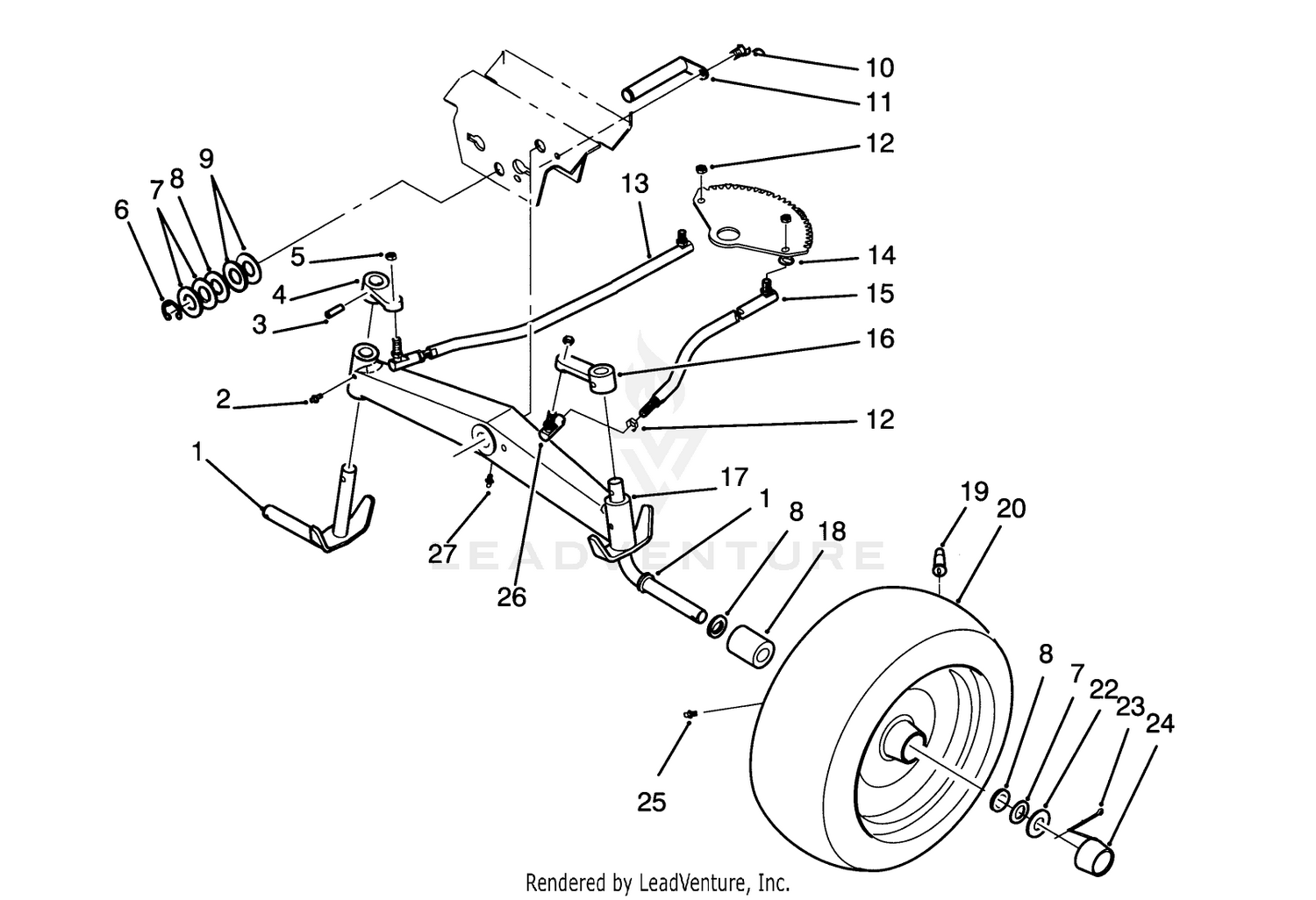 Front Axle Assembly