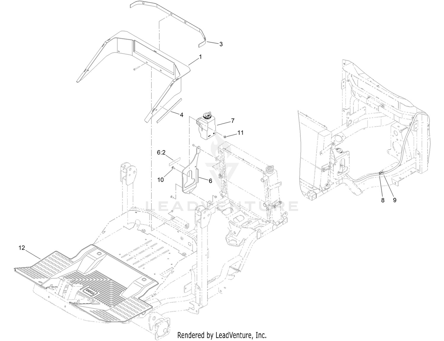 Loose Parts (Field Installation) Assembly