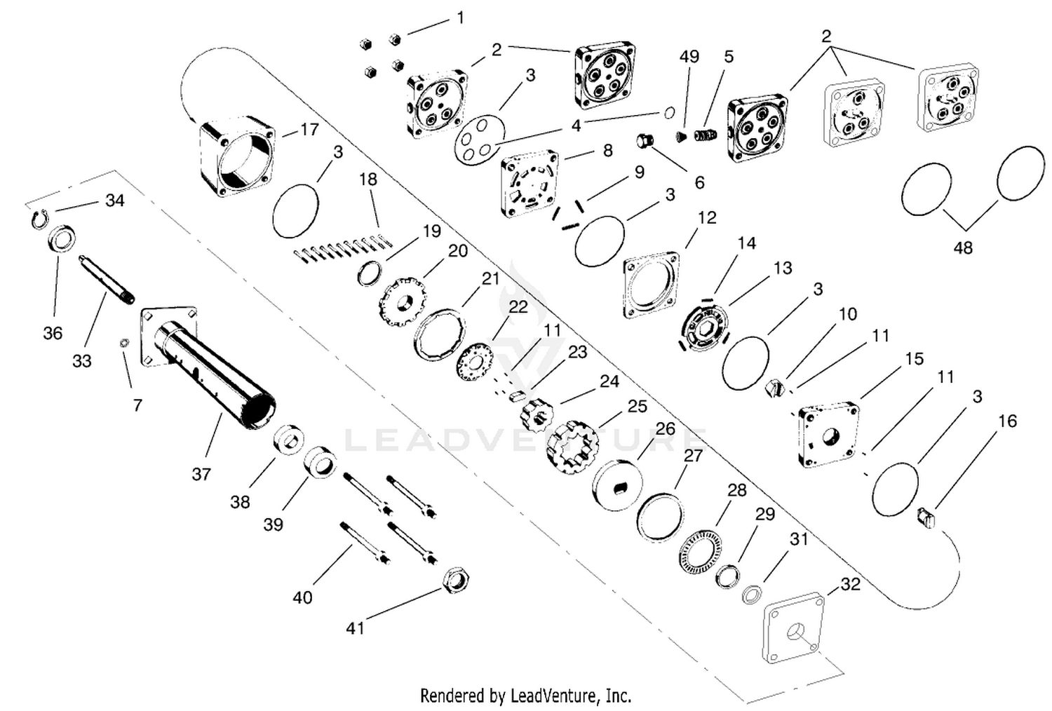 Steering Control Valve Assembly No. 95-8642