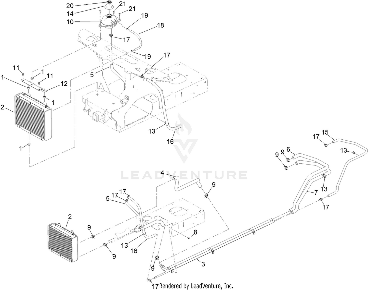 Cooling System Assembly