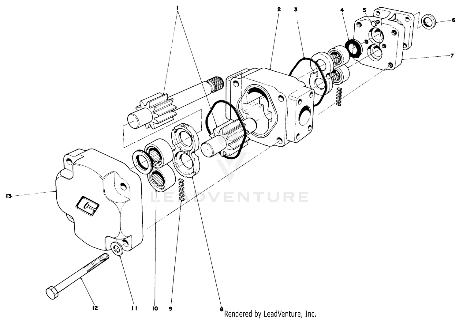 Hydraulic Pump No. 36-9840