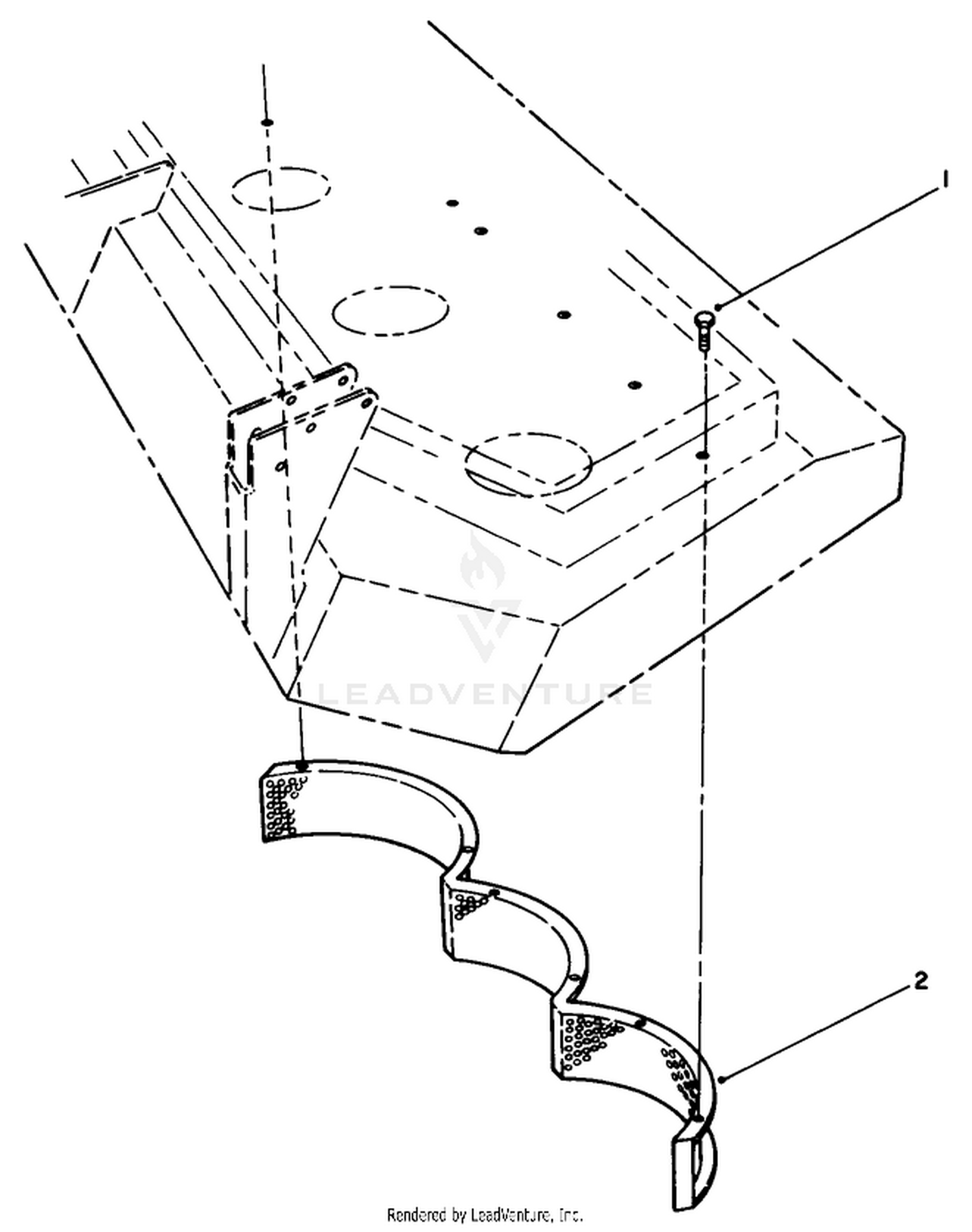 Mulcher Kit-Rear Wing Decks (model No. 30588)