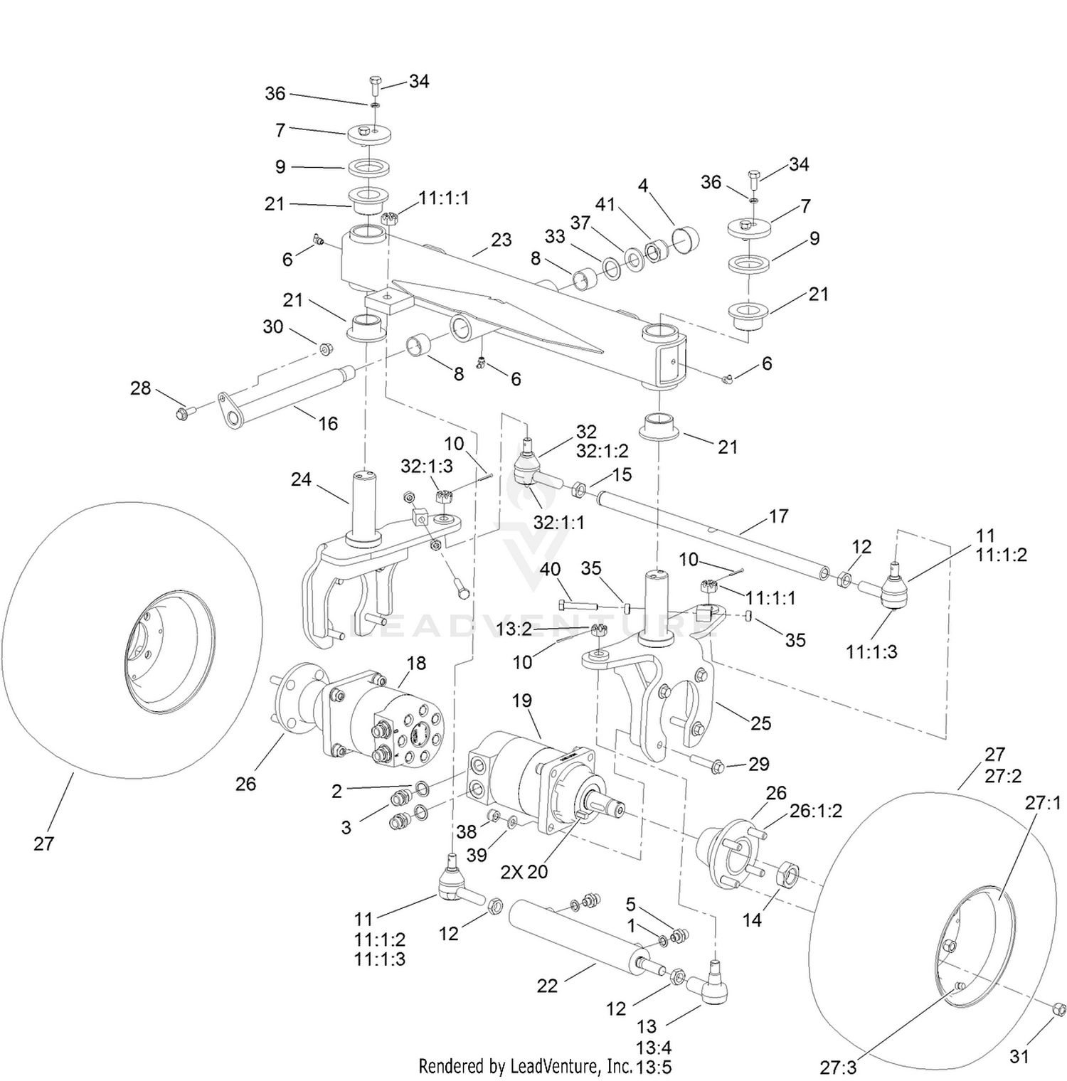 Rear Axle Assembly
