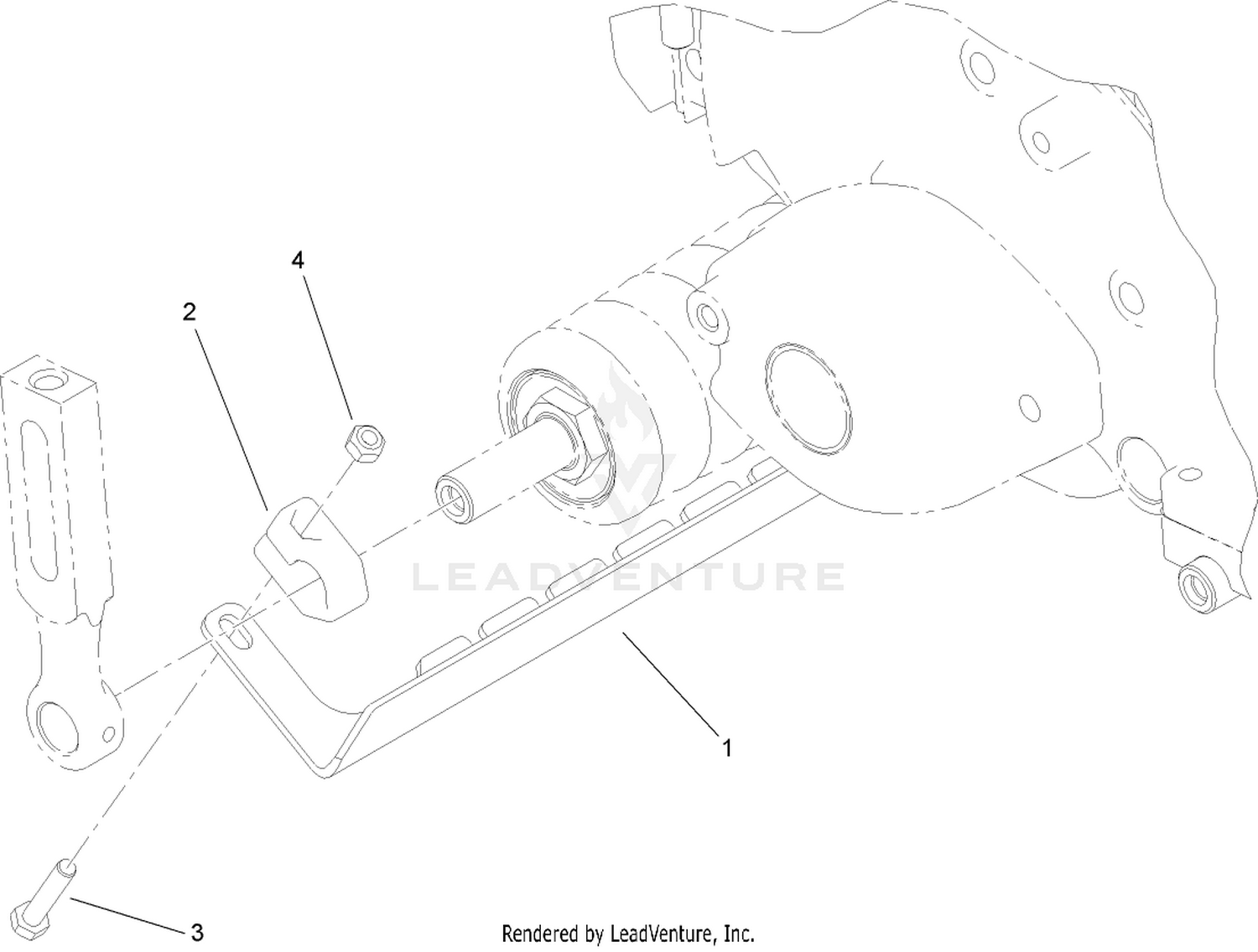 21 Inch Wide Blade Scraper Assembly No. 110-3961
