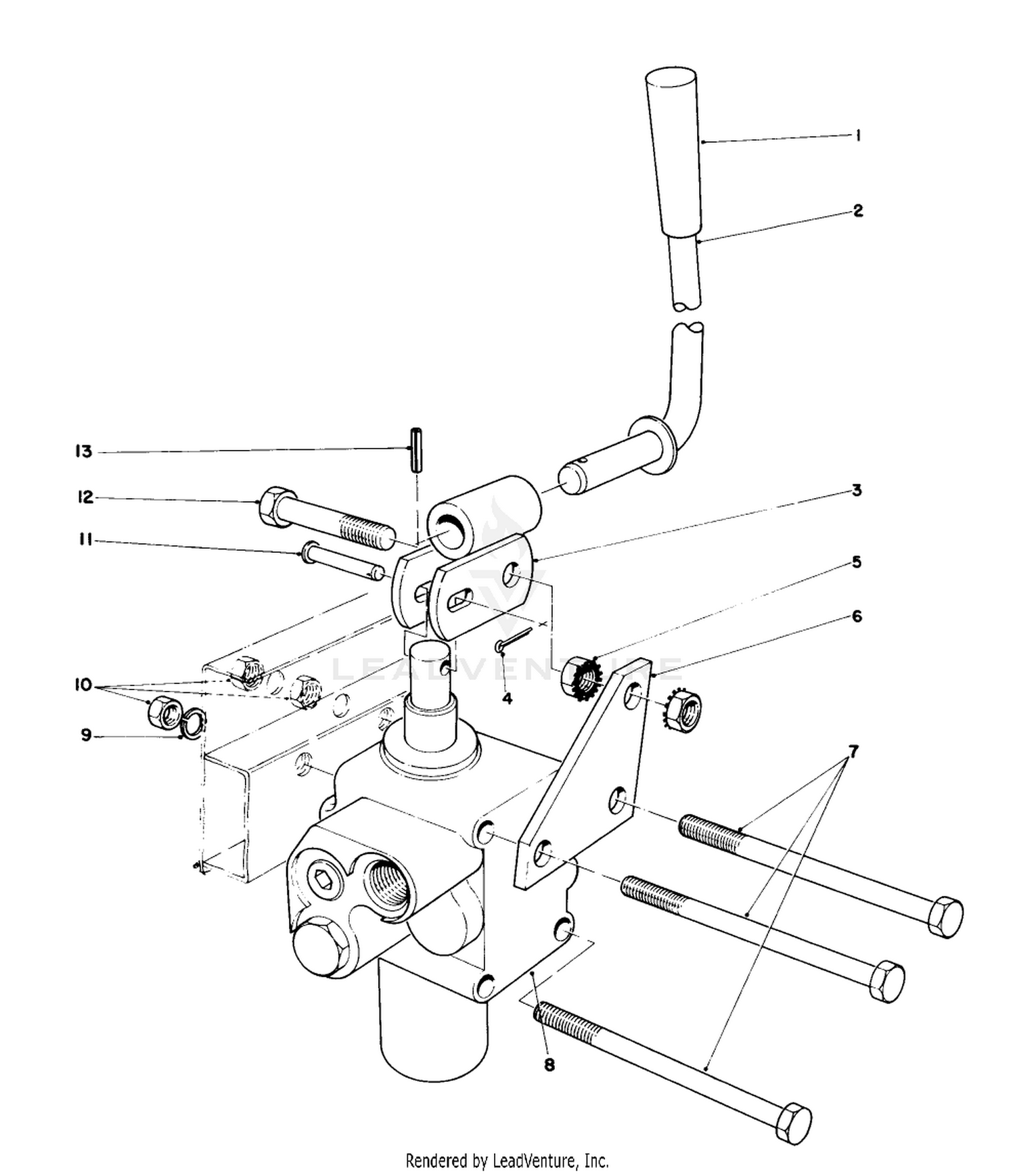 Valve And Lever Assembly
