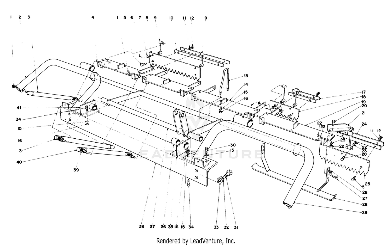Rake Assembly Model No. 08811 (optional)