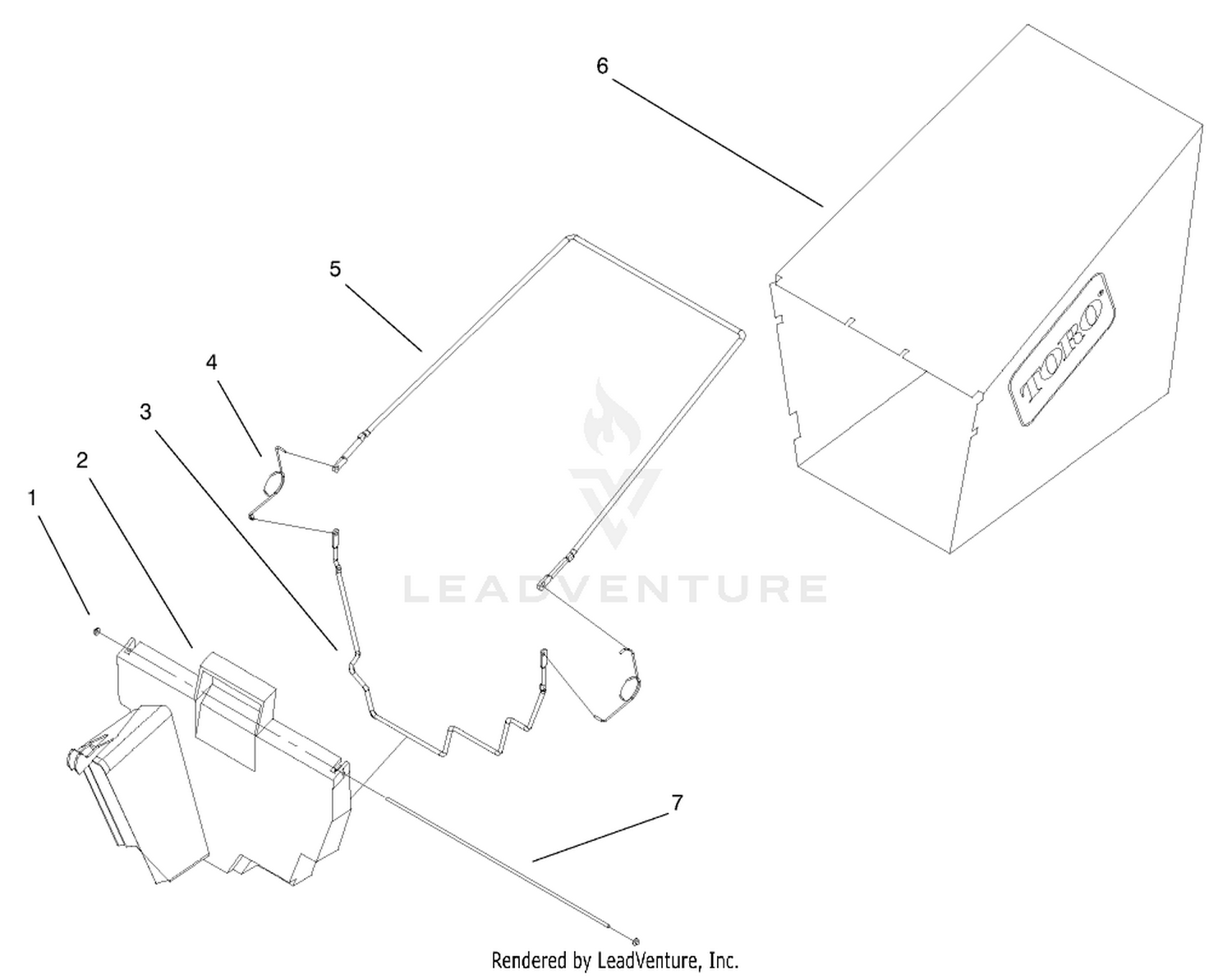 Grass Bagging Assembly
