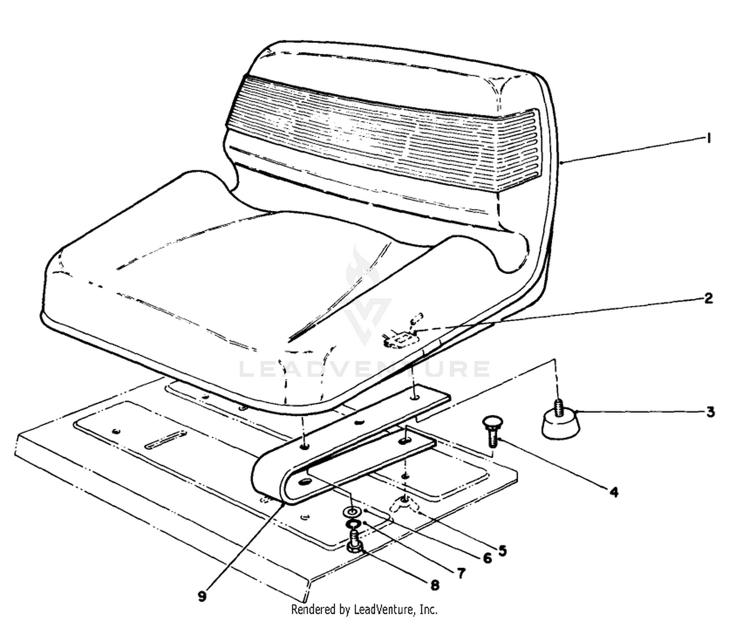 Standard Seat Kit Model No. 30746 (optional)