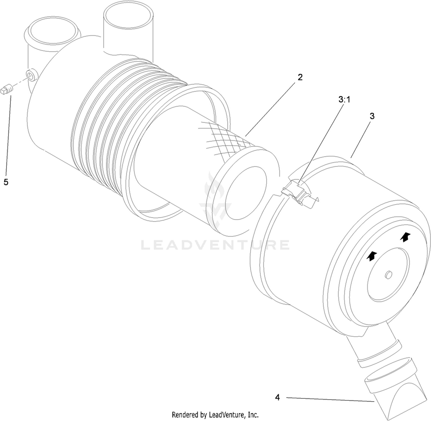 Air Cleaner Assembly No. 93-2190