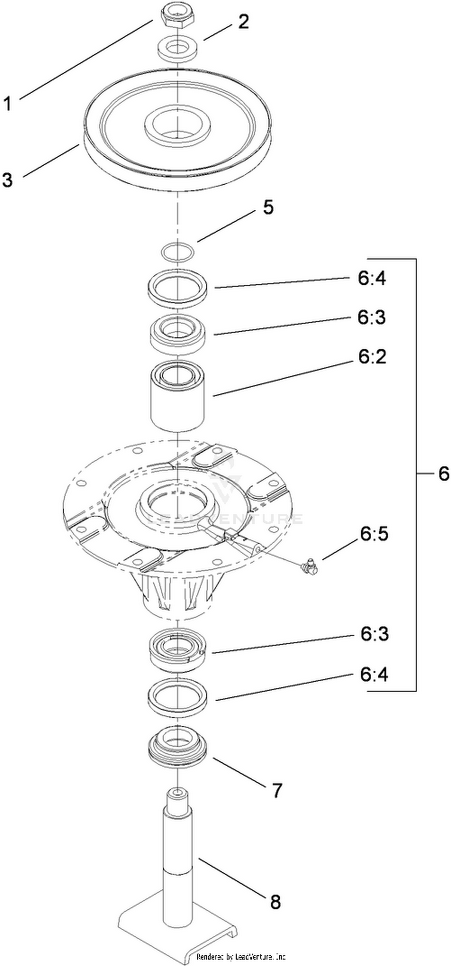 Spindle Assembly No. 110-6382