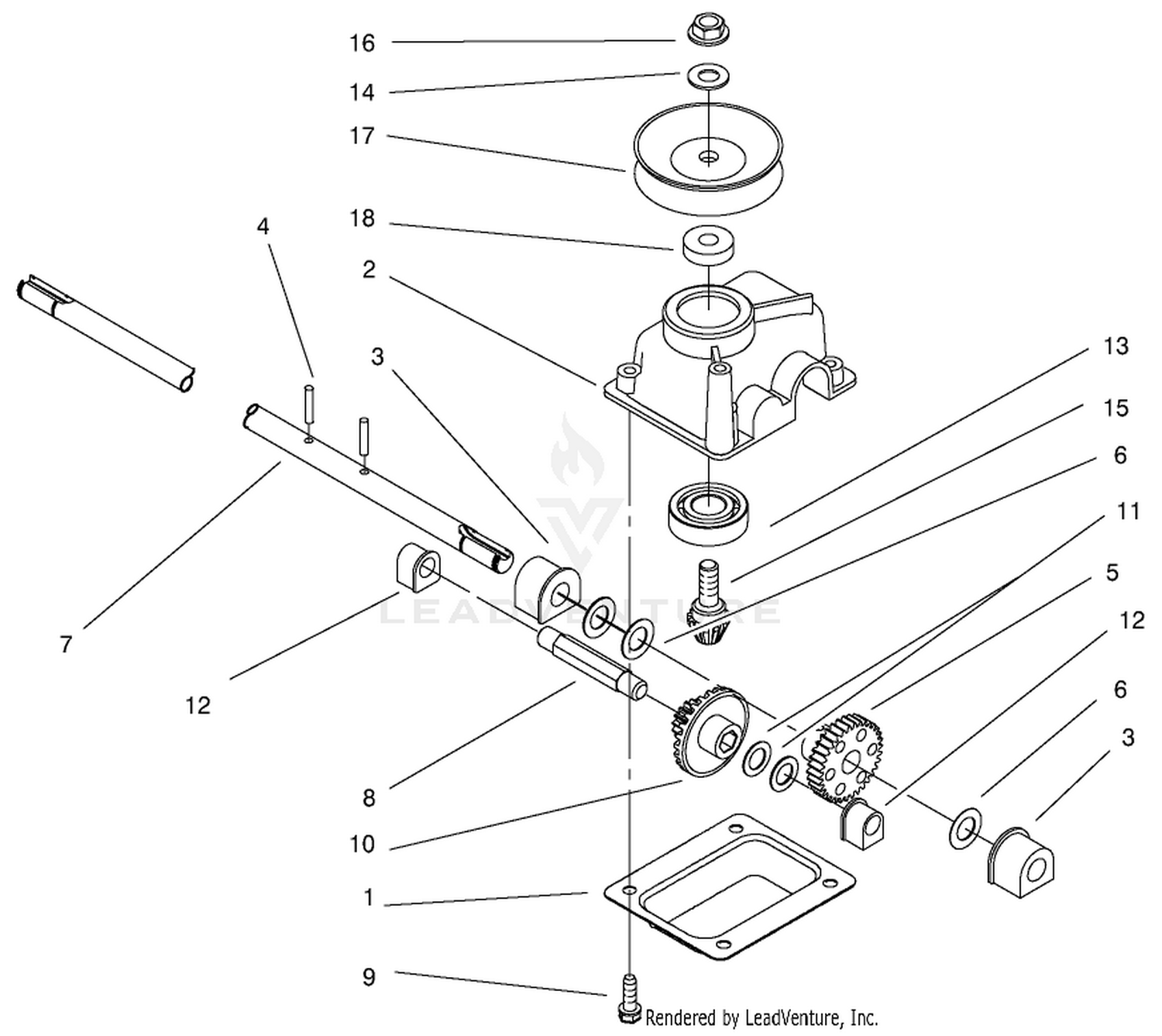 Transmission Assembly No. 93-0240