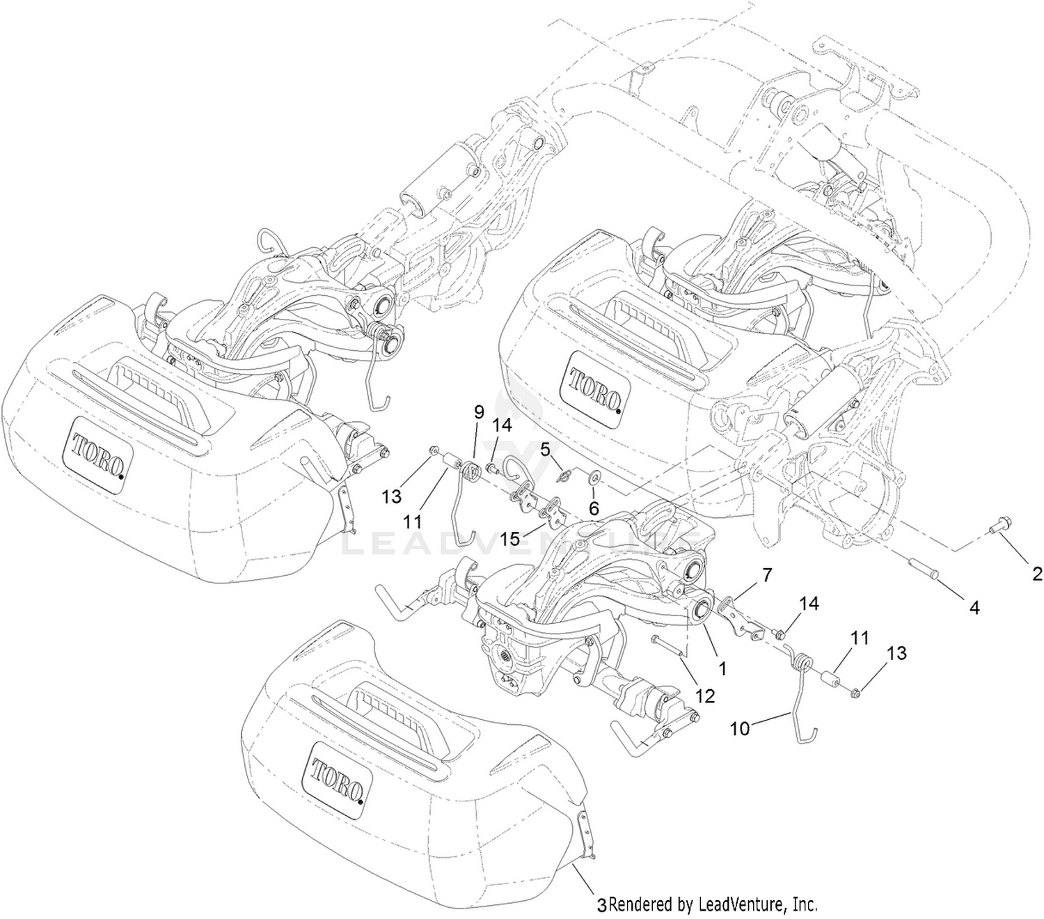 Suspension and Basket Assembly