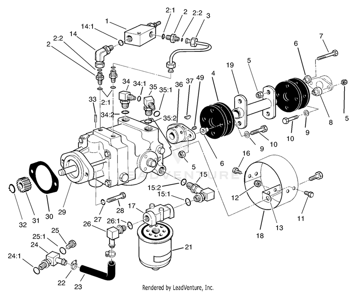 Hydrostatic Transmission Assembly