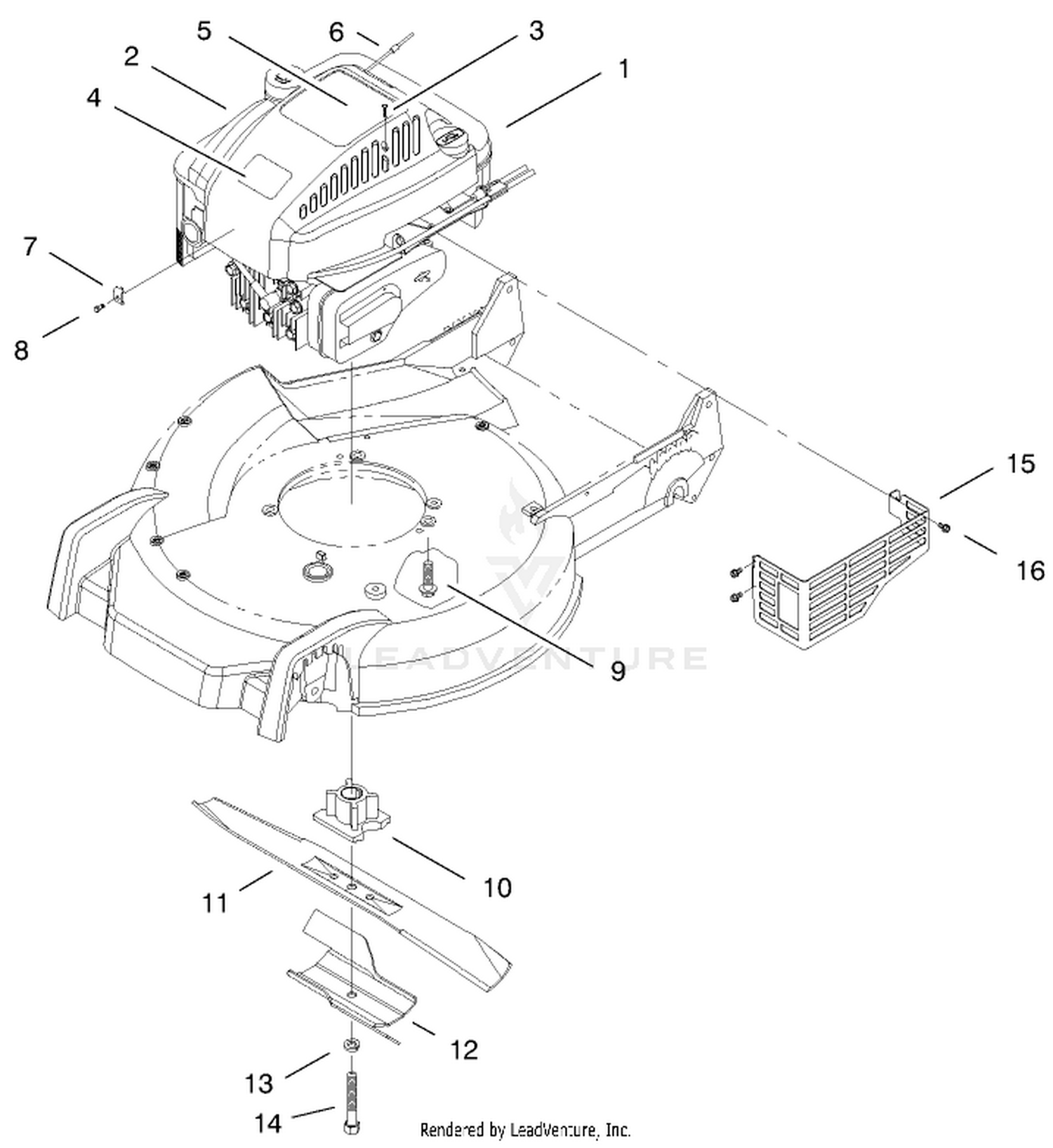 Engine  Blade Assembly