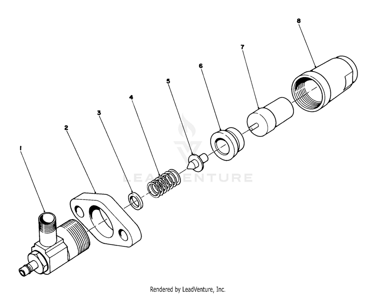 Nozzle  Holder Assembly No.44-8070