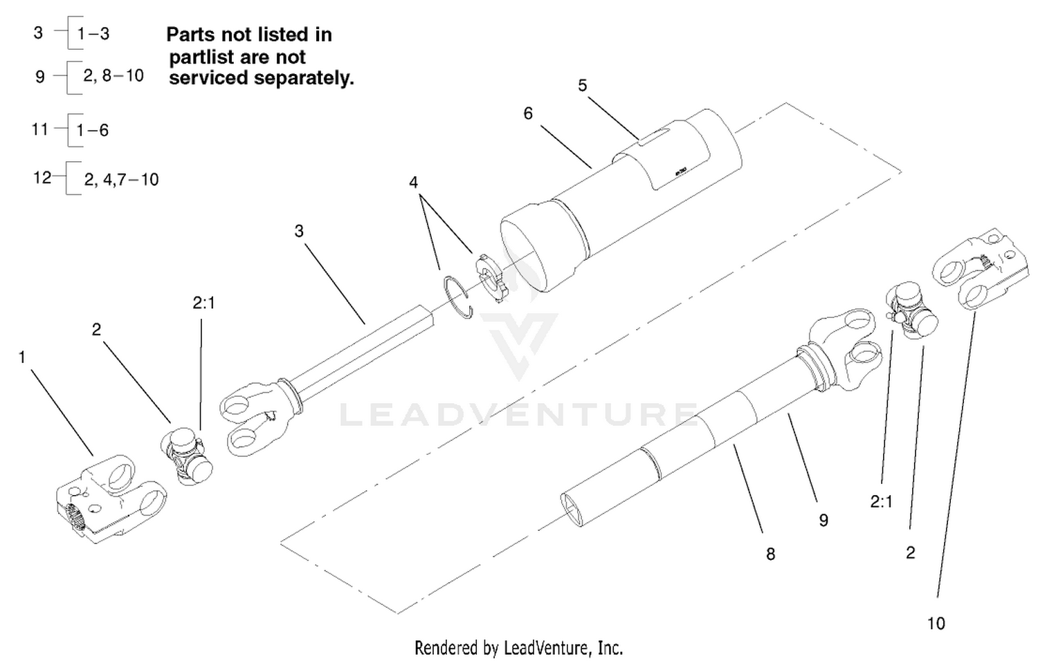 Assembly diagram