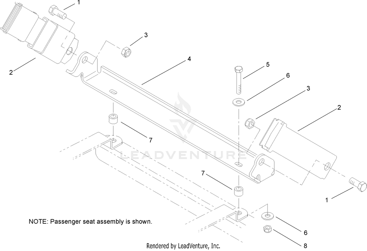 Seat Belt Installation Assembly