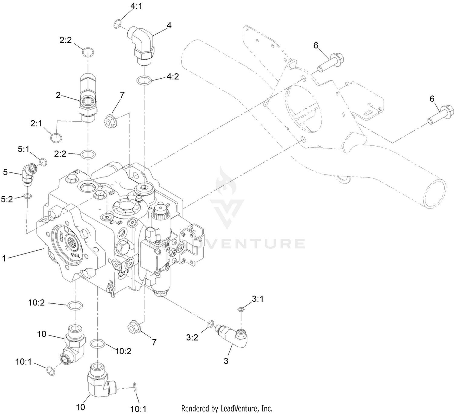 Traction Pump Assembly