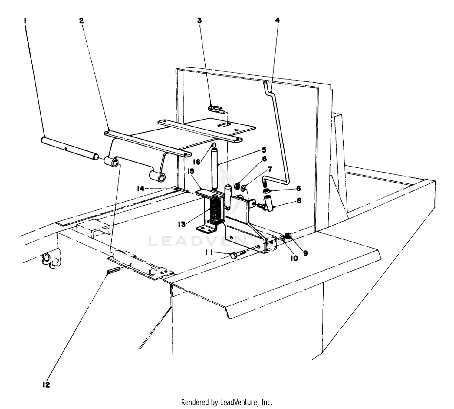 Standard Seat Kit Model No. 30785 (continued)