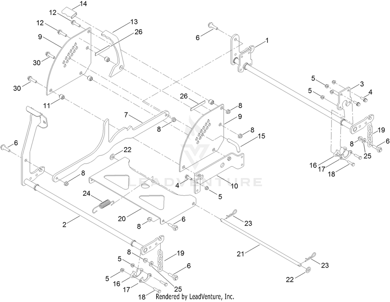 Deck Lift Assembly