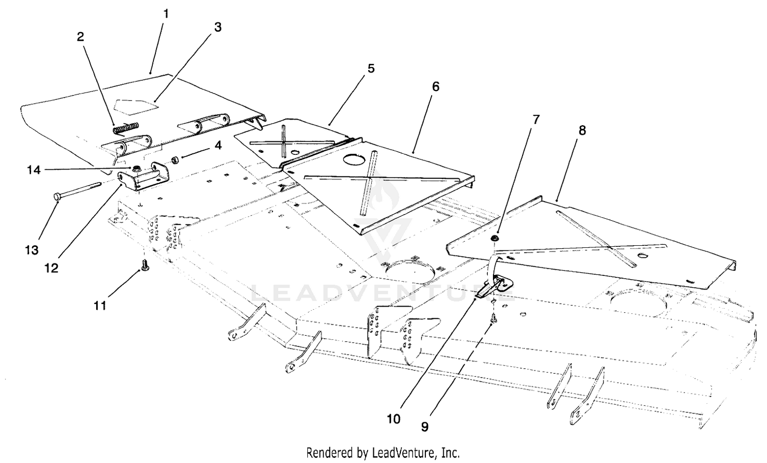Cover  Deflector Assembly