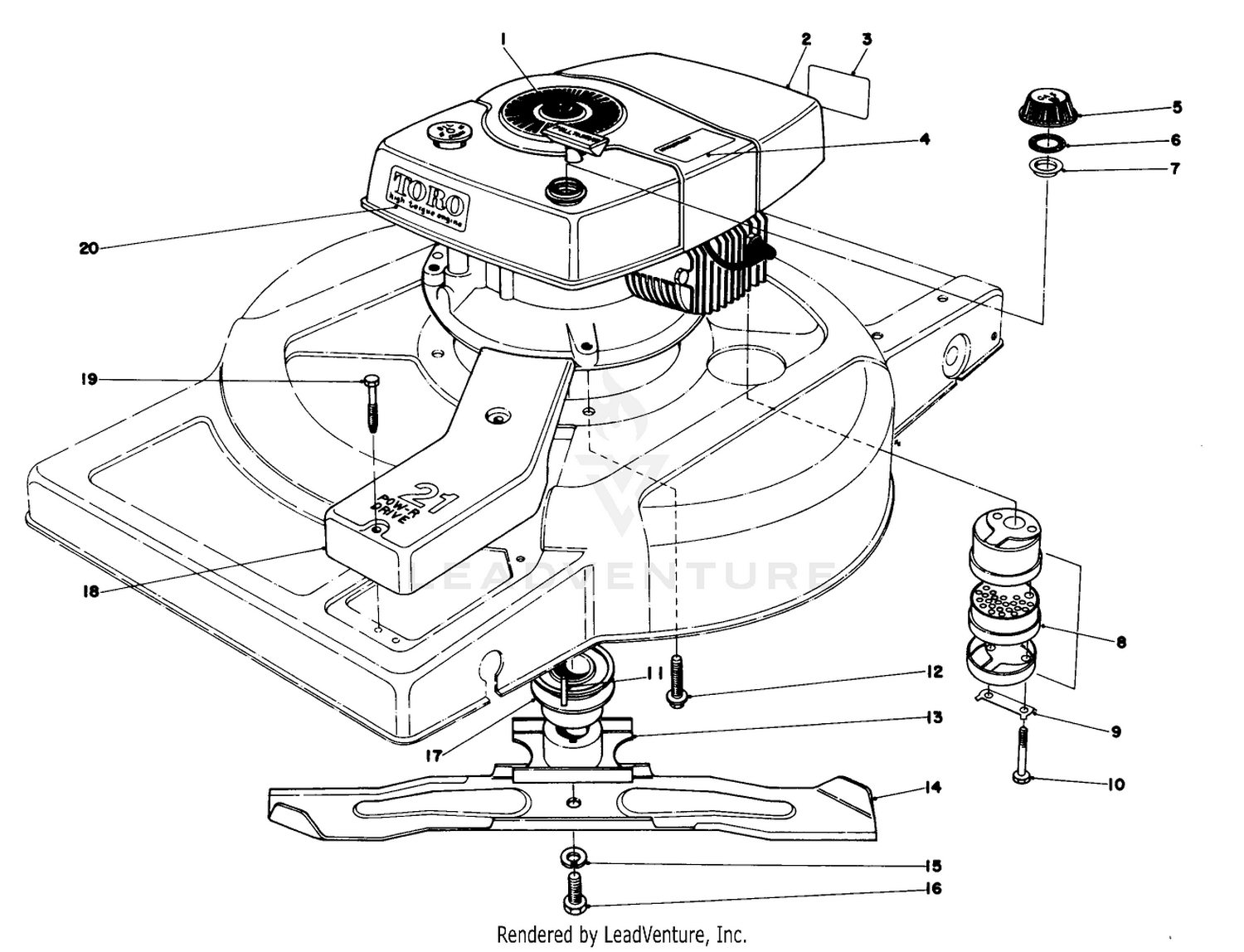 Engine Assembly Model 18060