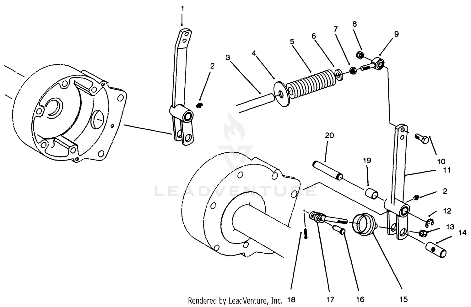 Brake Linkage Assembly