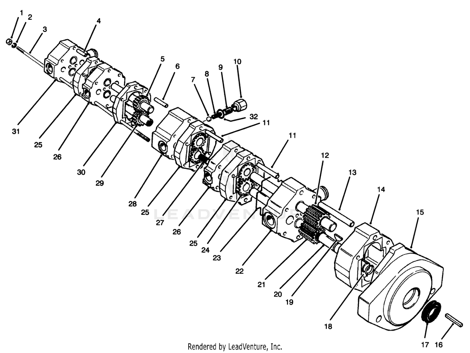 Hydraulic Pump 92-9764