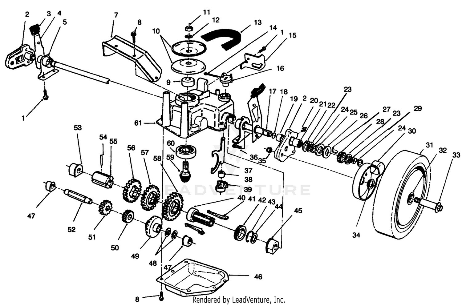 Gear Case Assembly