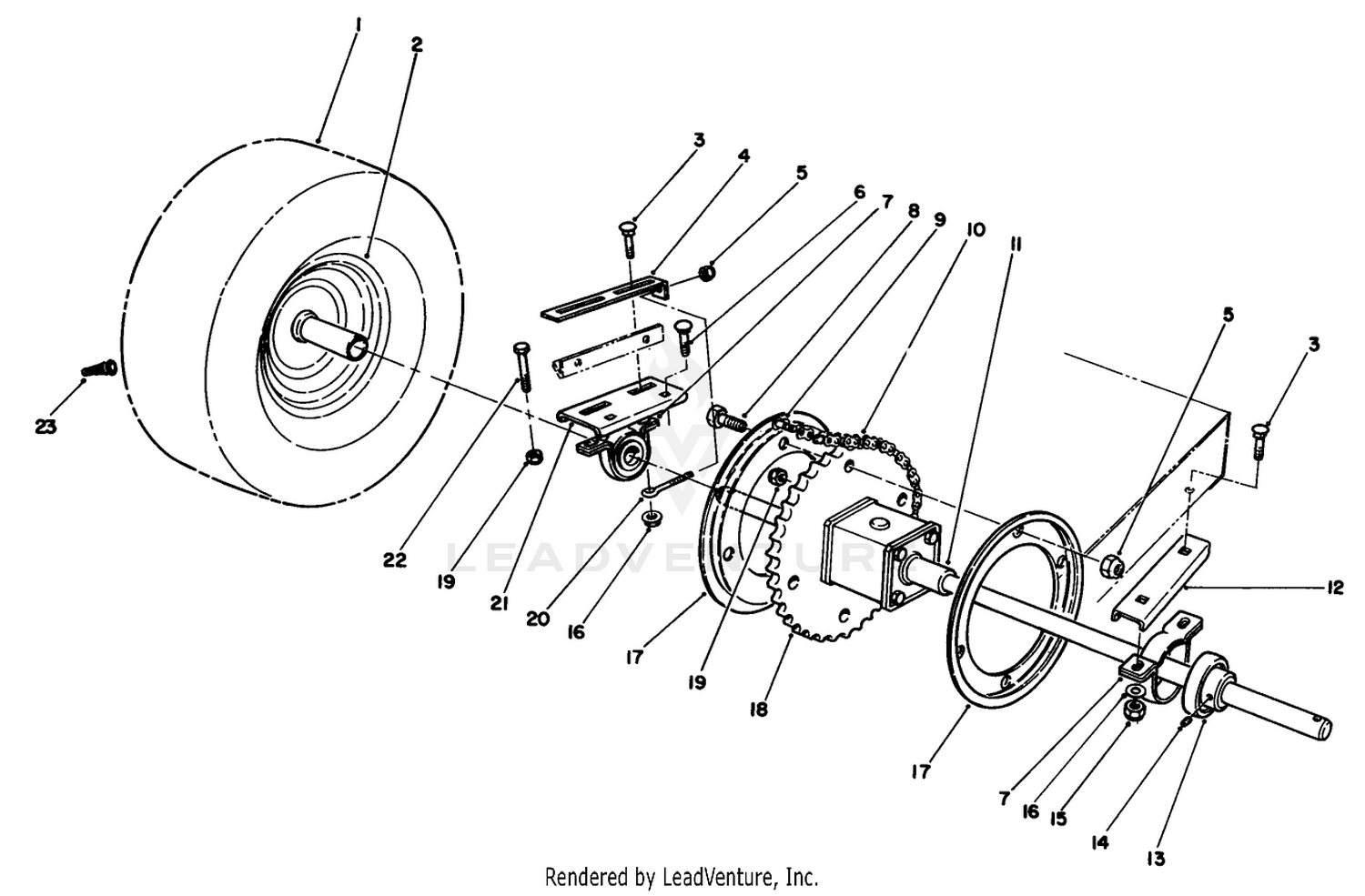 Rear Axle Assembly