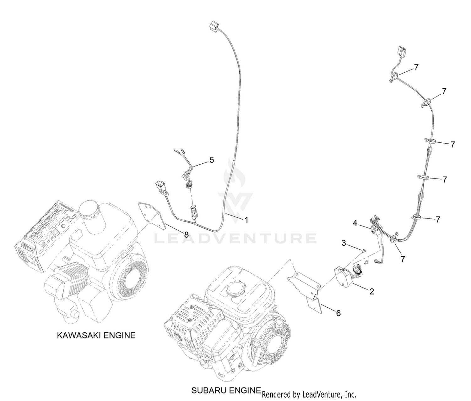 Wire Harness Assembly No. 120-9690
