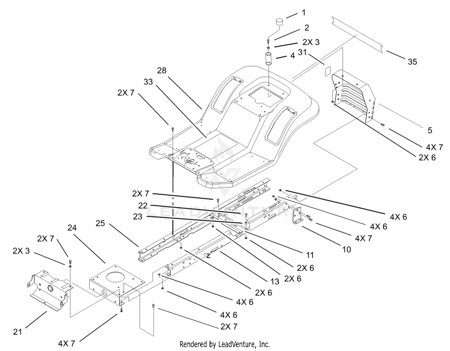 Frame and Body Assembly