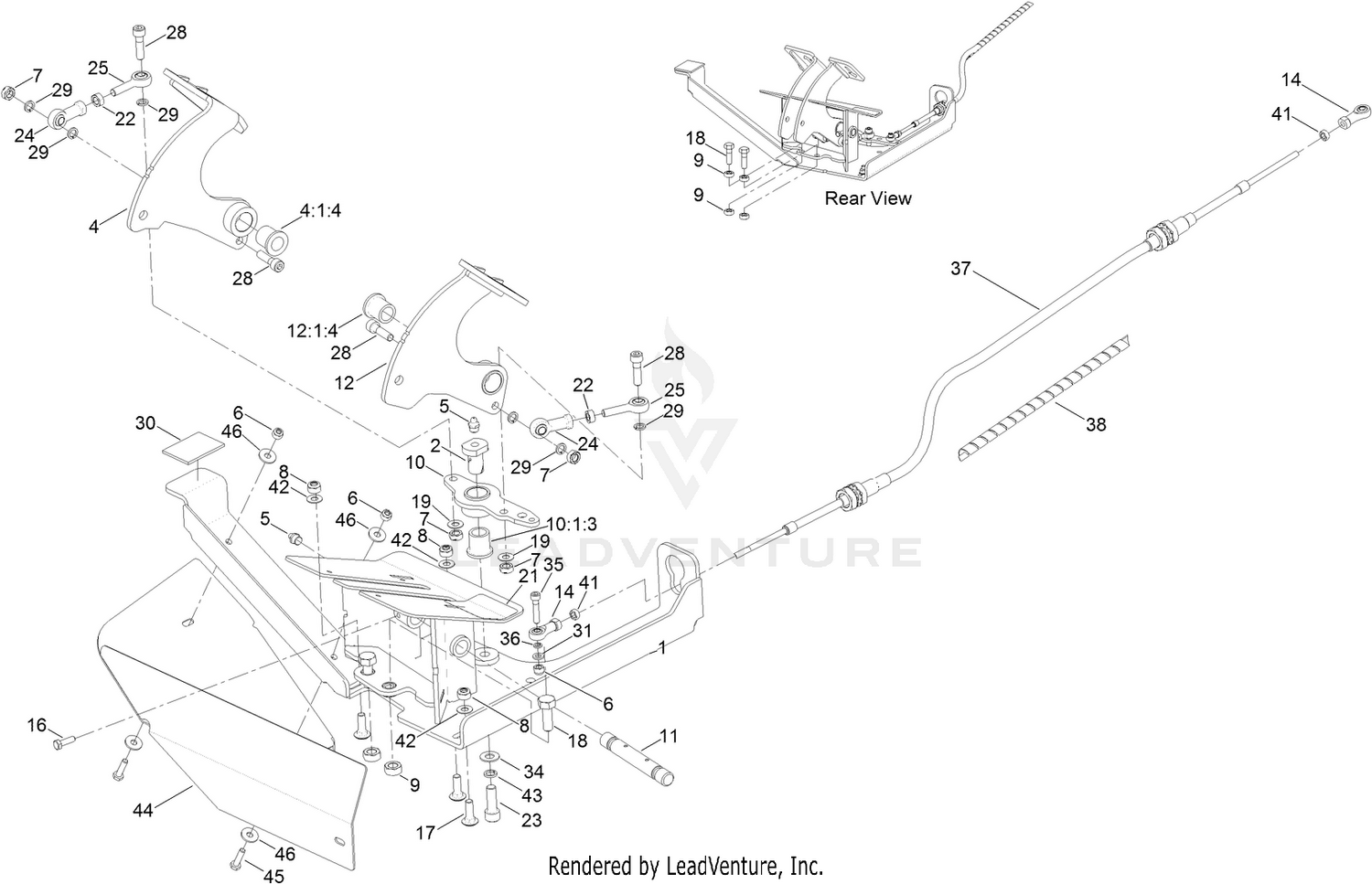 Pedal Conrol Assembly