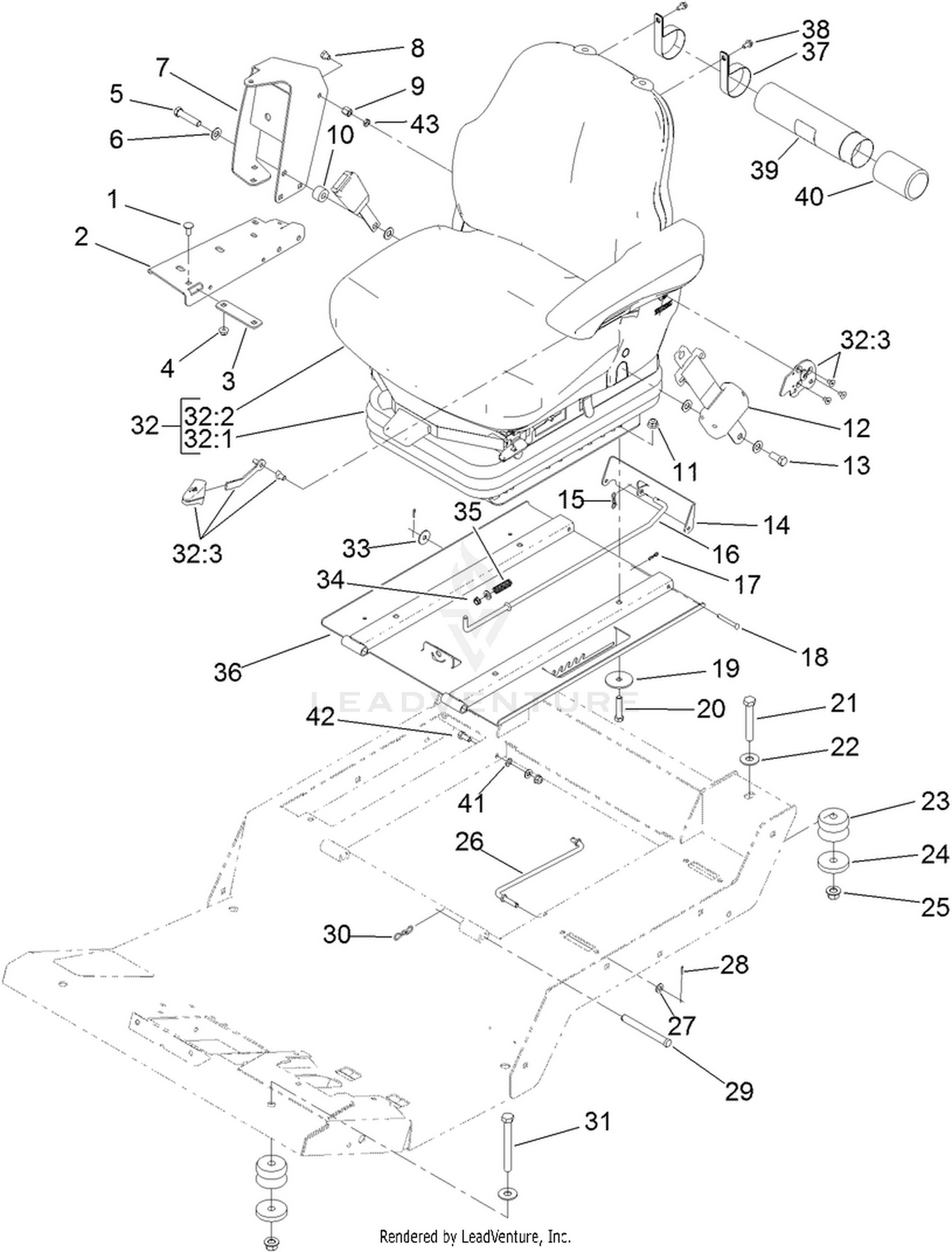 Seat Base and Seat Assembly