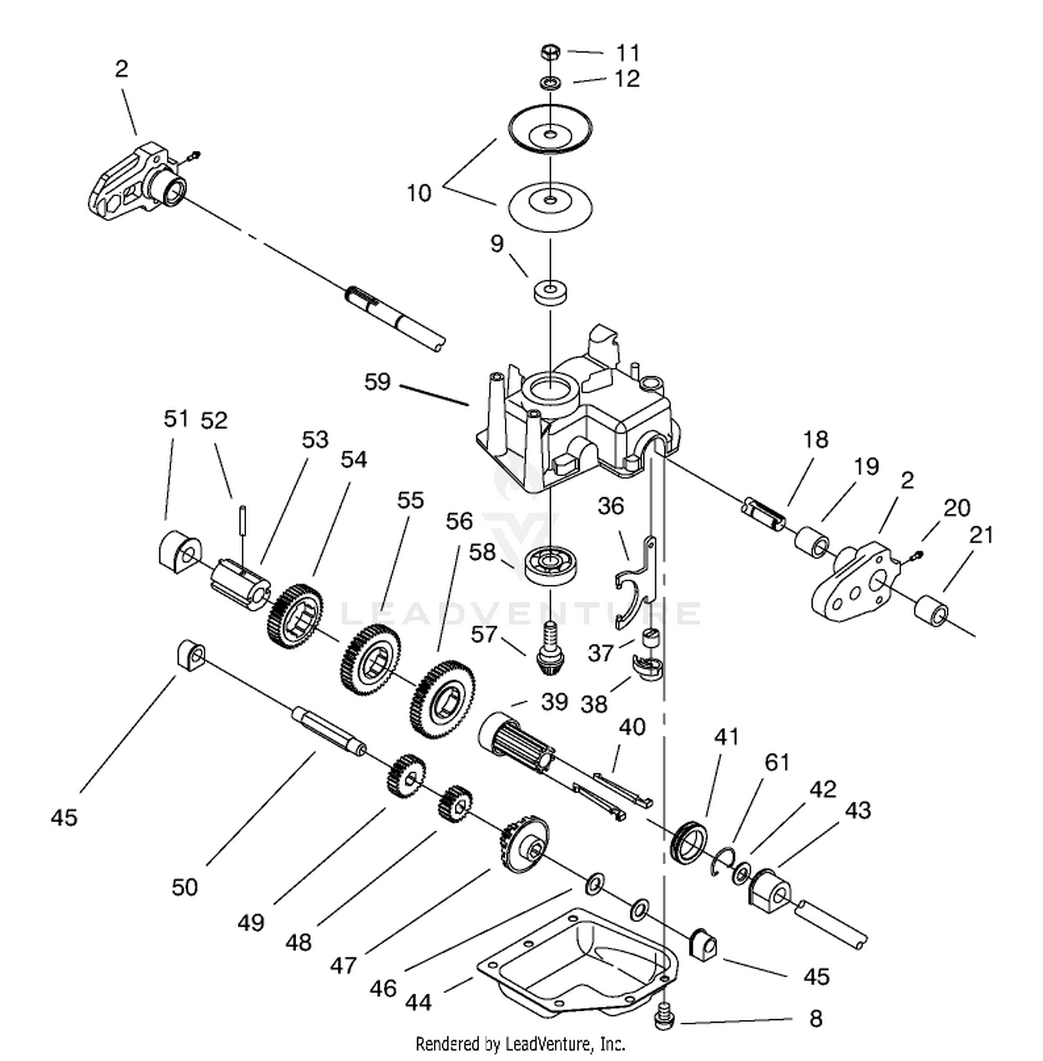 Gear Case Assembly