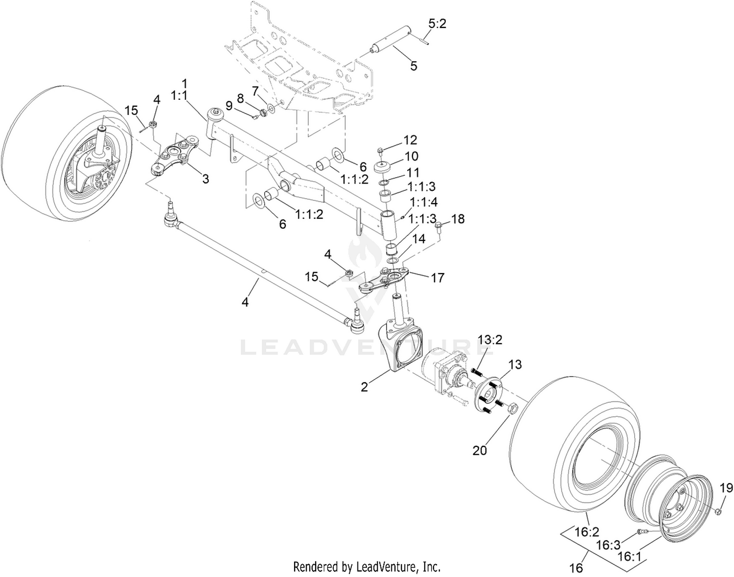 Rear Axle Assembly