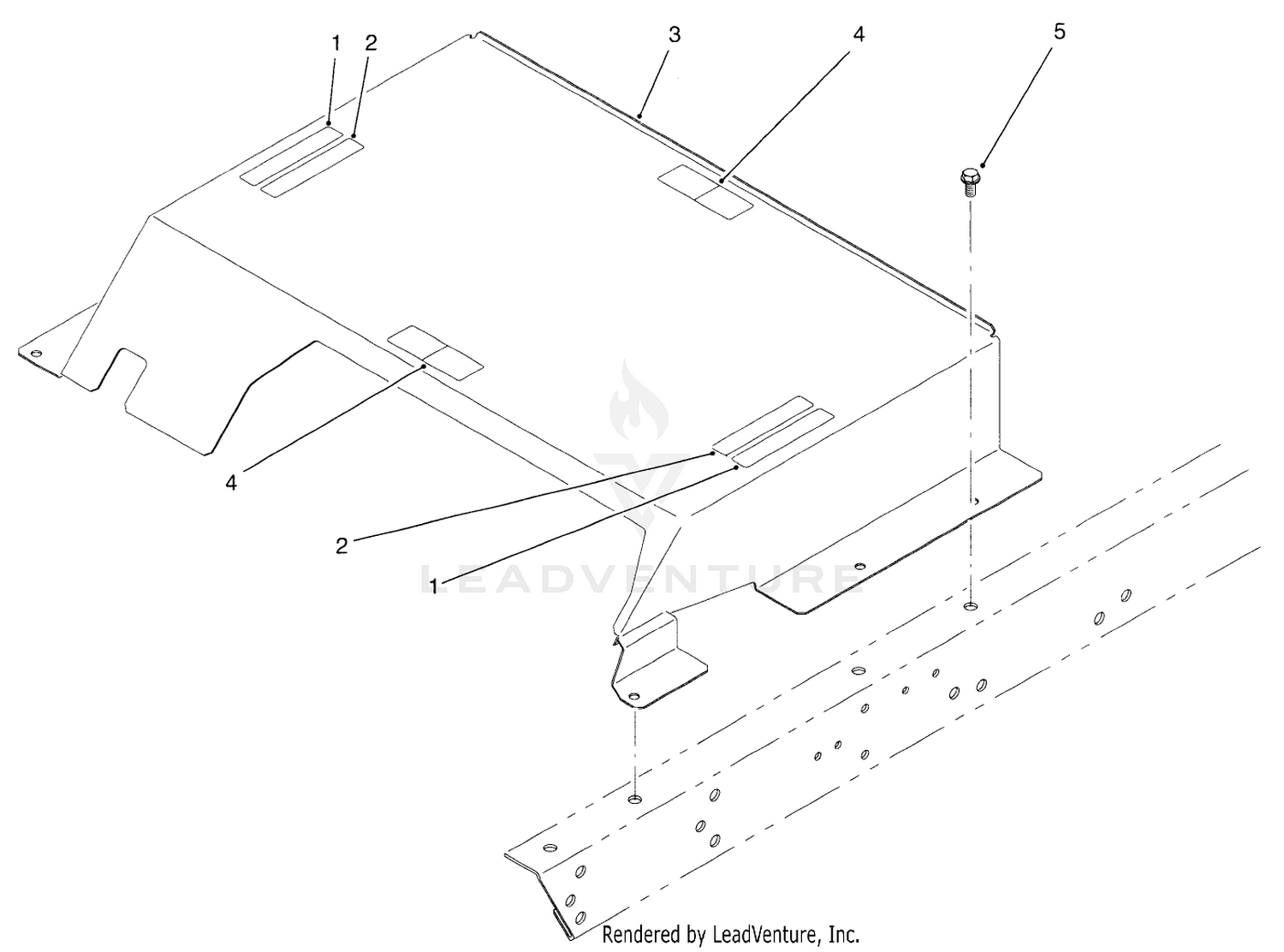 1/3 Area Cover Assembly