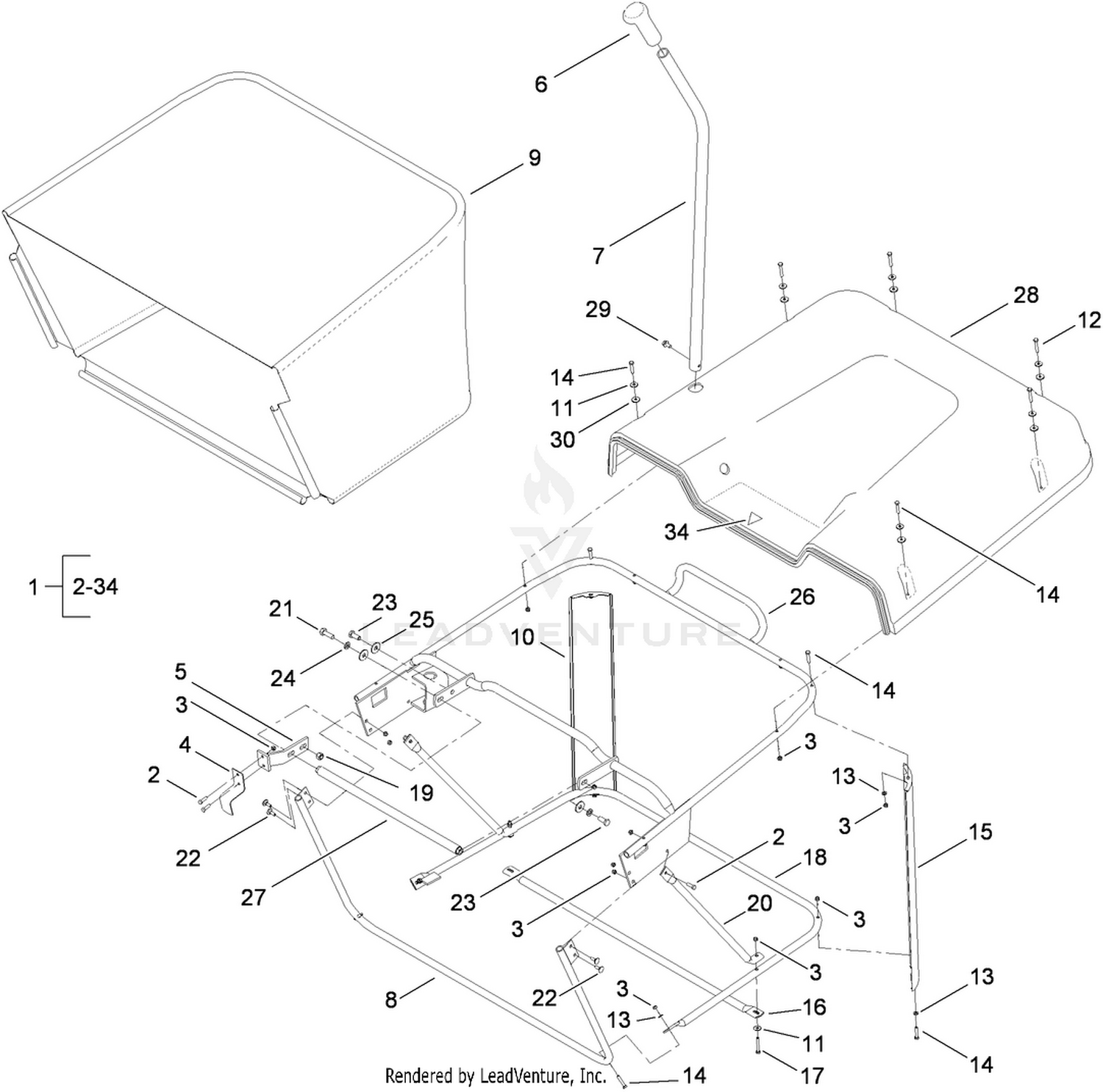Grass Collector Assembly