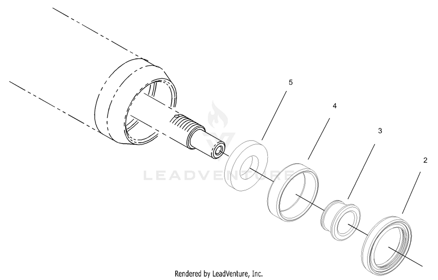 Full Roller Kit Assembly No. 106-9607
