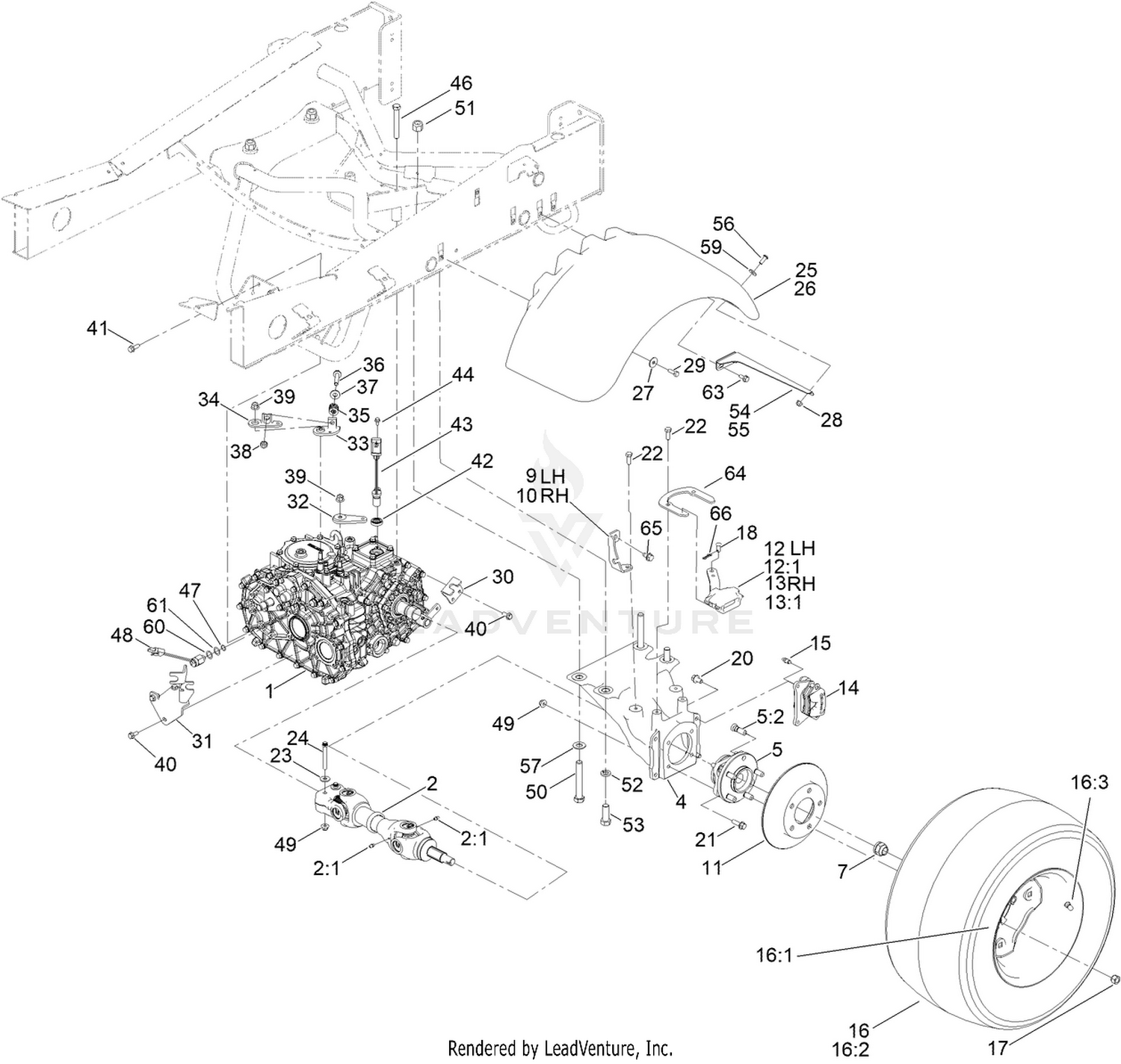 Rear Drive Assembly