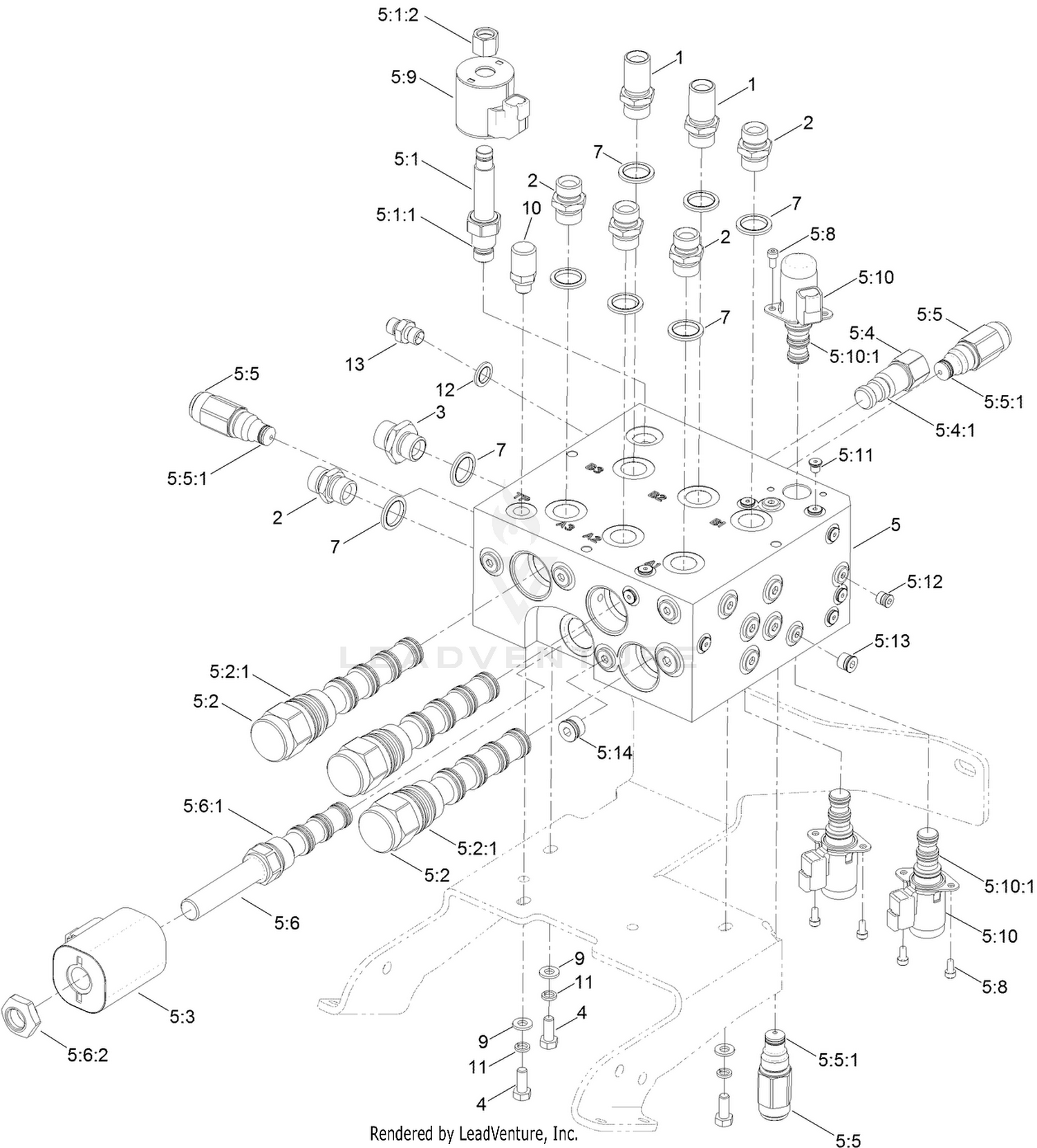 Cutter Control Manifold Assembly
