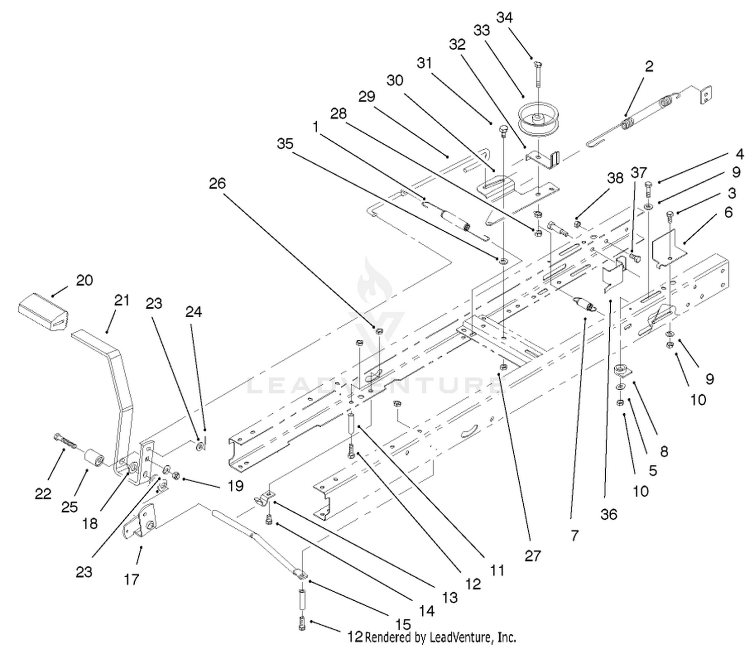 Traction Clutching Components Assembly