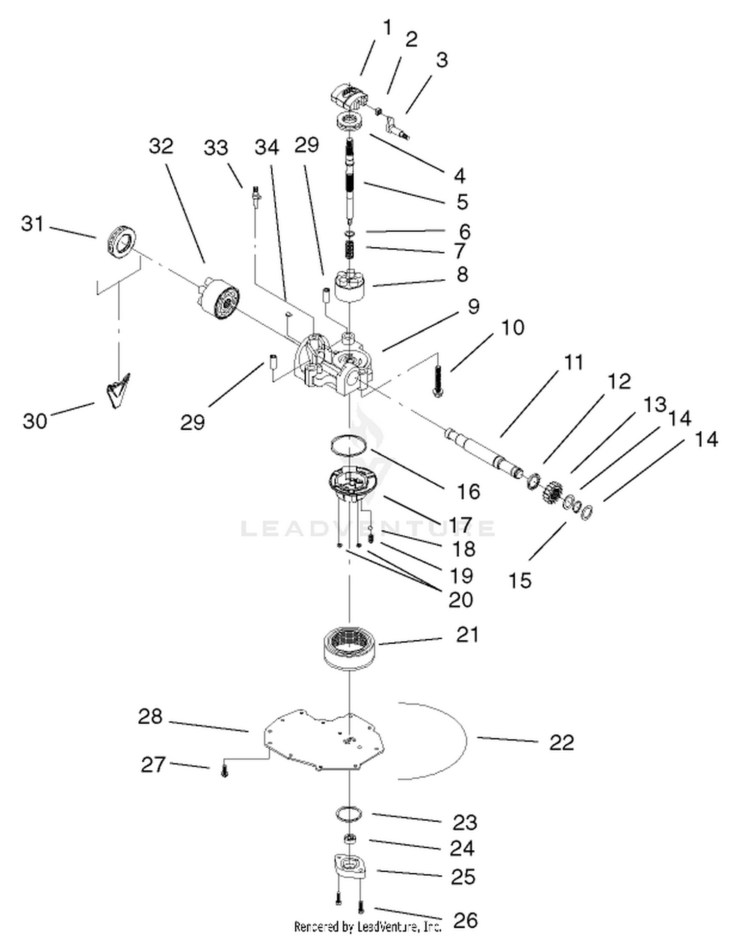 Cylinder Block Assembly