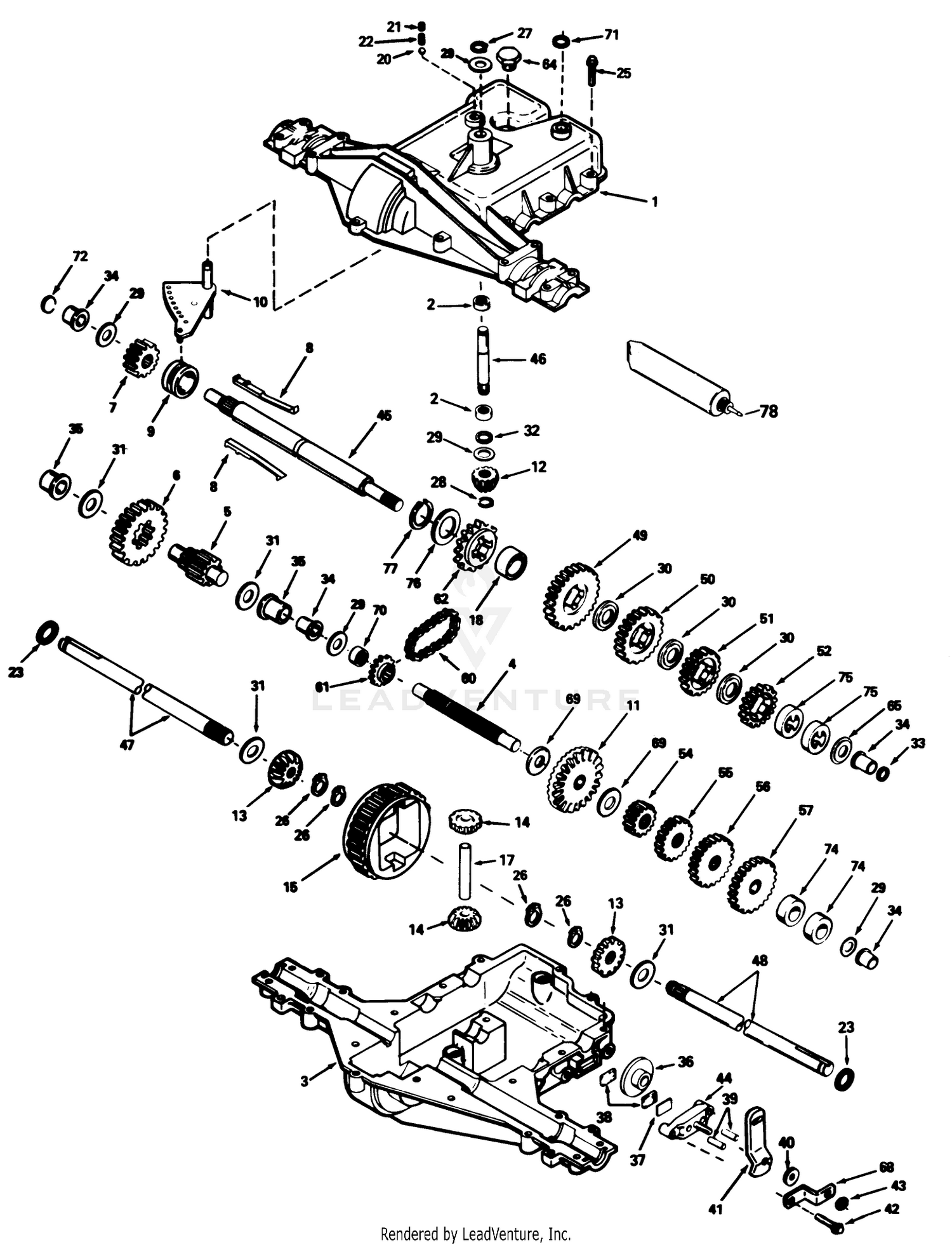 Peerless Transmission Model No. 930-020 (212-5)