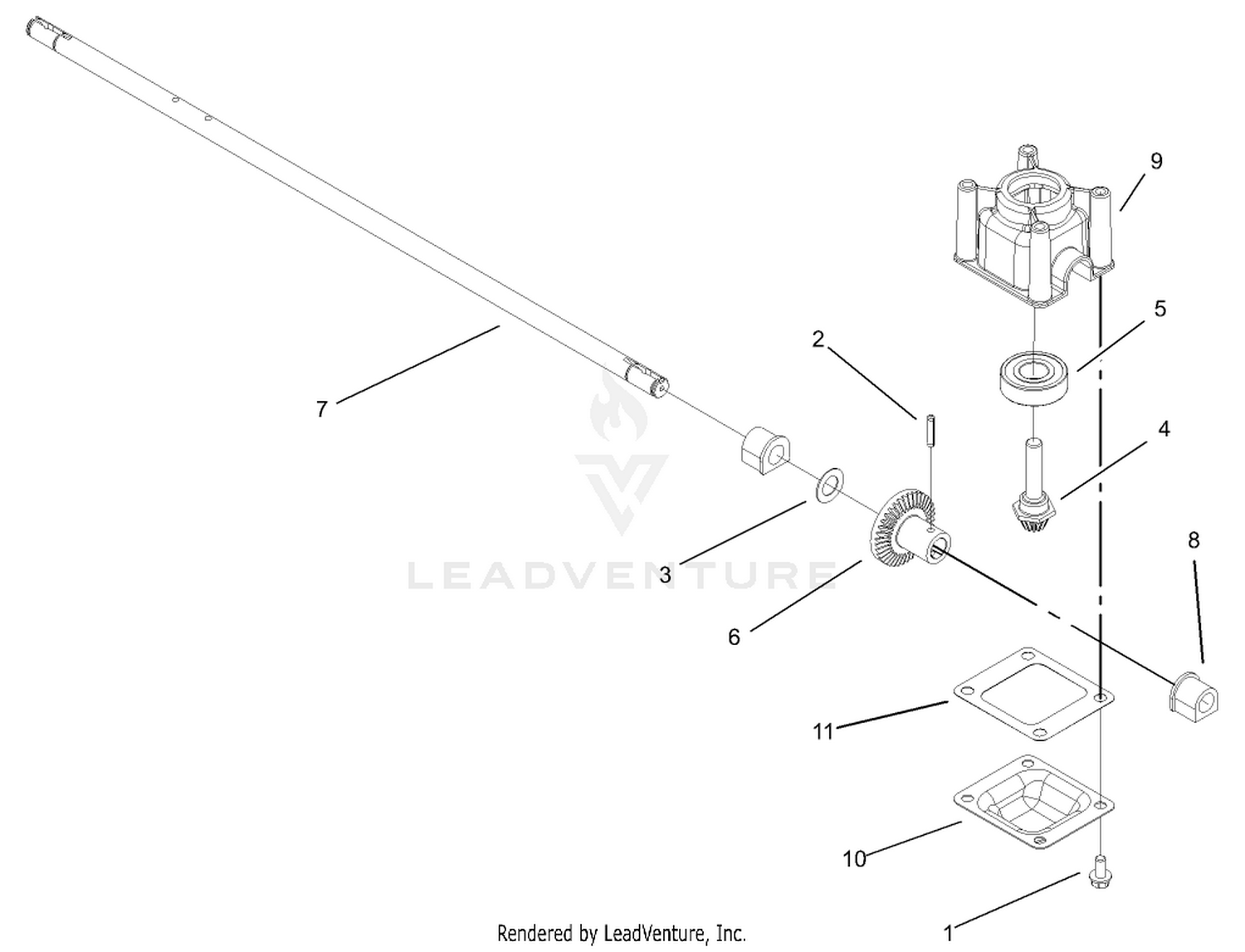 Transmission Assembly No. 106-3955